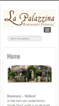 Mobile Screenshot of lapalazzina.nl